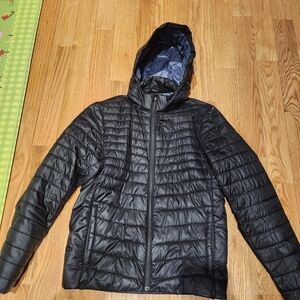 Men's Black Descente Jacket With Thinsulate